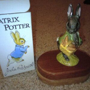 Beatrix Potter figurine Little Black Rabbit